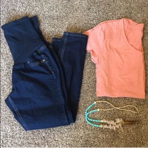 Indigo Blue Maternity Jeans